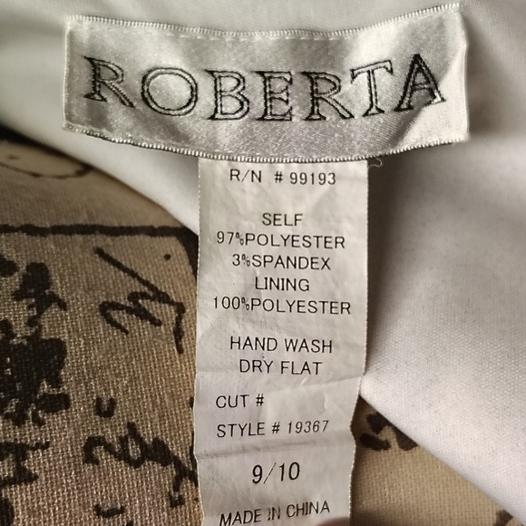 Vintage Roberta Lace Satin Strapless Fit Flare Mini Dress Size 10 Y2K Party - Picture 7 of 8